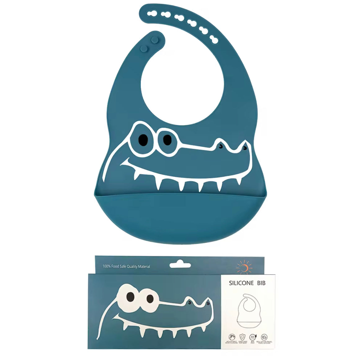 Silicone Animal Bib