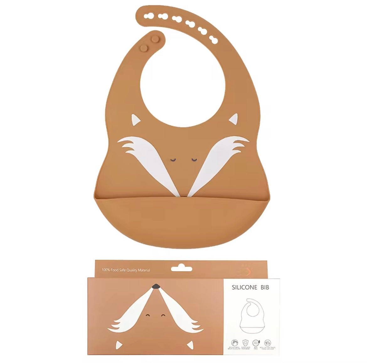 Silicone Animal Bib
