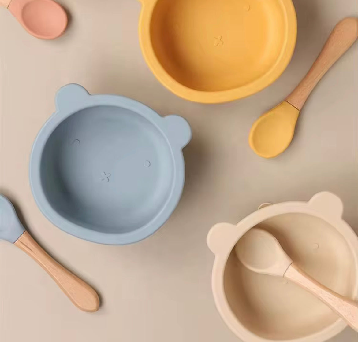 Silicone Bear Bowls
