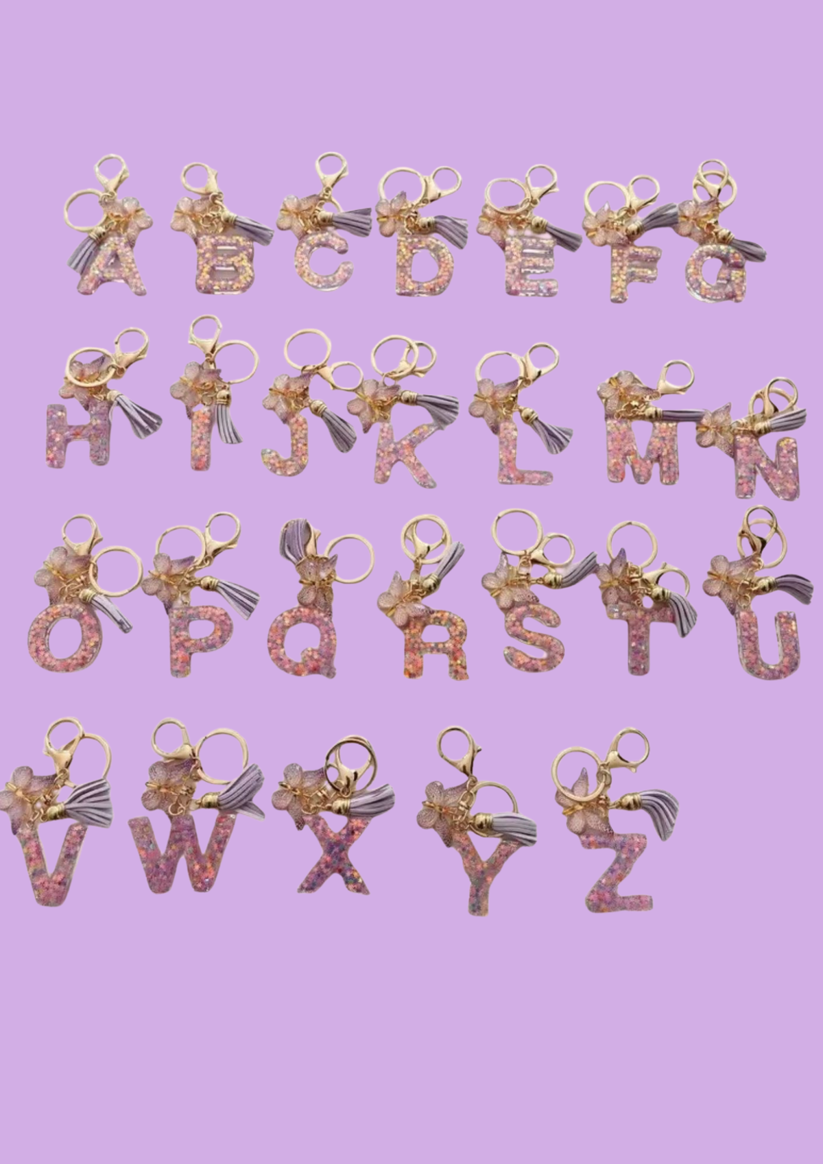 Purple Keyrings