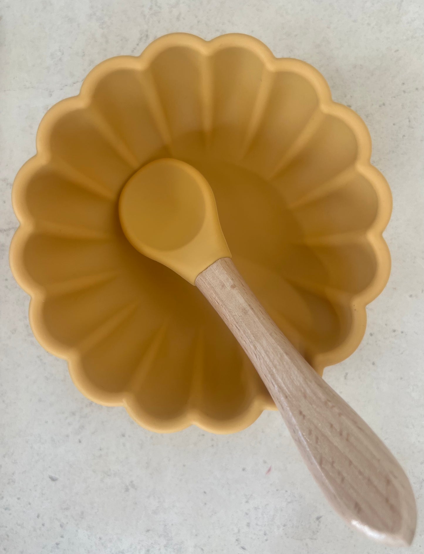 Silicone Shell Bowl & Spoon Set