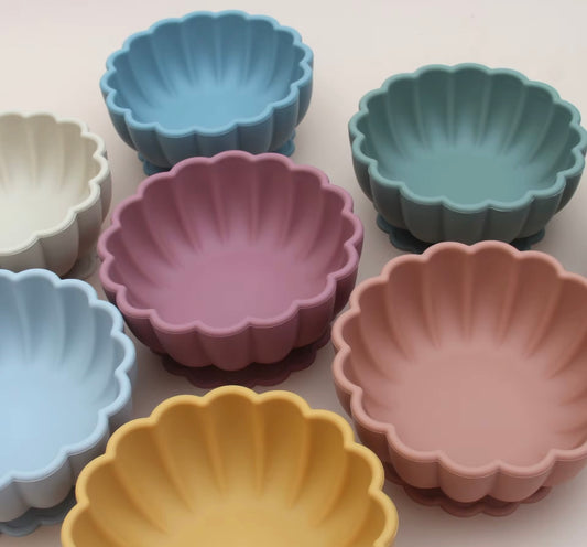 Silicone Shell Bowl & Spoon Set